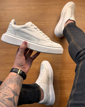 TÊNIS SNEAKER BOSS ELEGANCE (Couro)