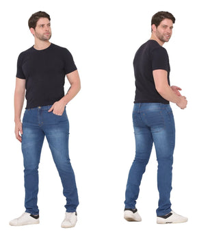 Kit 3 Calça Jeans Masculina Skinny Promoção de Fábrica