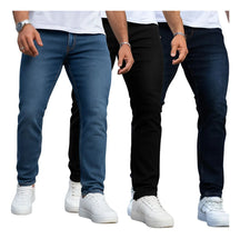 Kit 3 Calça Jeans Masculina Skinny Promoção de Fábrica