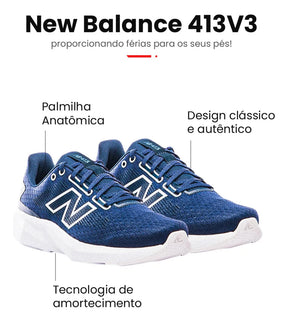 Tênis New Balance 413v3 Masculino Original Confortável Tenis