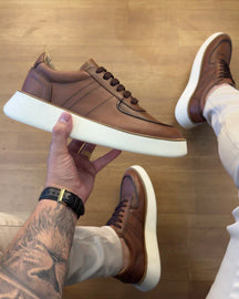 Tênis Iate em Couro Ricardo Almeida