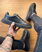 TÊNIS SNEAKER BOSS ELEGANCE (Couro)