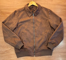 JAQUETA EM SUEDE (Padrão Zara) ZIPER